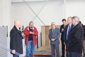 Visit of LAUWPLAST with Patrick EGEA