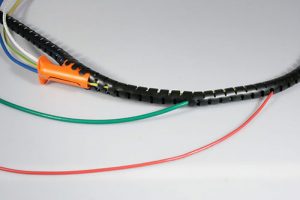 Gaine de protection PLIOZIP 8 PP pour faisceaux de câbles Ø 6 à 9mm