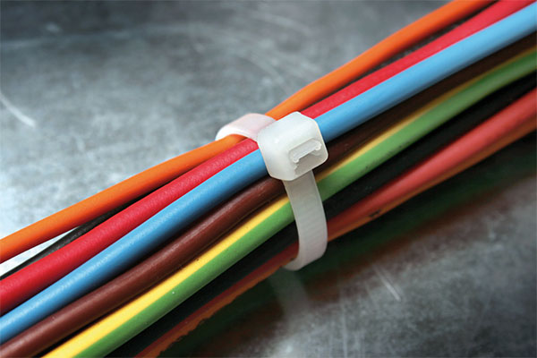 Unistrand 150 mm Noir Réutilisable Attaches de câbles-Pack de 100