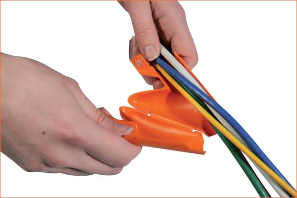 Installation de la gaine PLIOZIP : étape 1