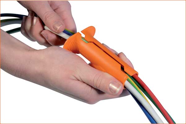 Installation de la gaine PLIOZIP : étape 2