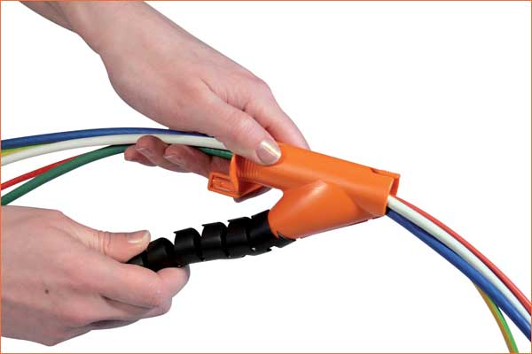 Installation de la gaine PLIOZIP : étape 3