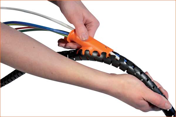 Installation de la gaine PLIOZIP : étape 4
