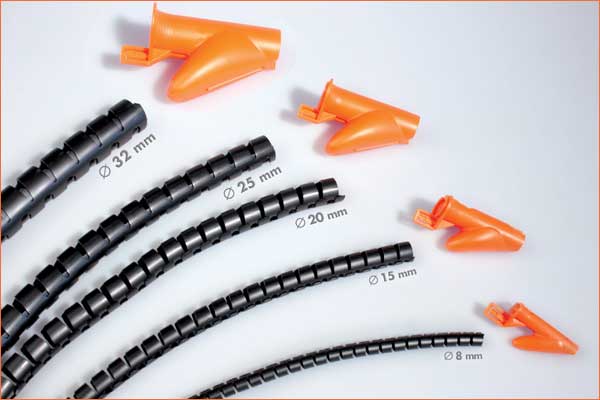 PLIOZIP-Schutzschlauch: verschiedene Größen verfügbar