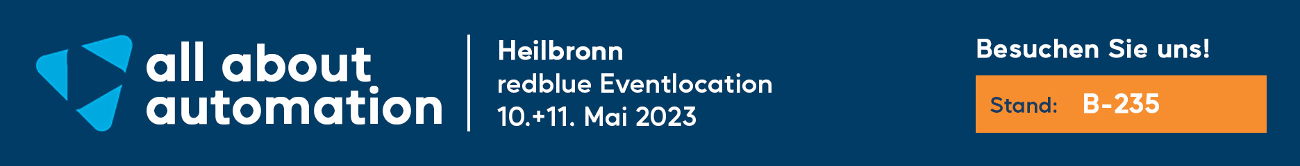Bannière blog salon All About Automation Heilbronn 2023