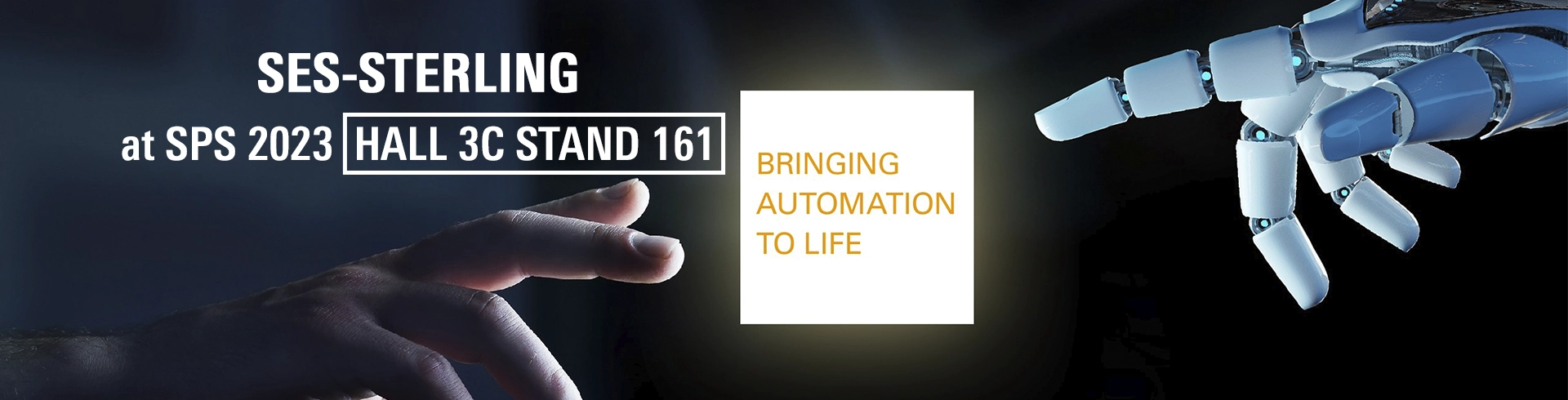 Bannière salon SPS 2023 - SES-STERLING