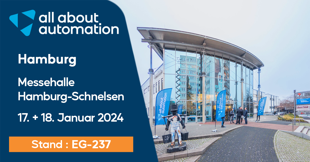 All About Automation Messe 17. und 18. Januar 2024 in Hamburg SES