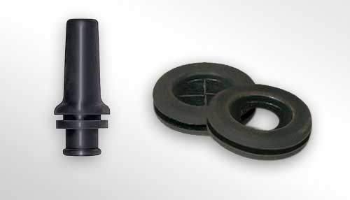 Photo TPE thermoplastic rubber moulded grommets