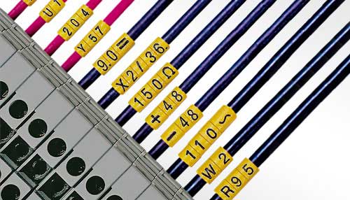Photo Polychloroprene wire markers