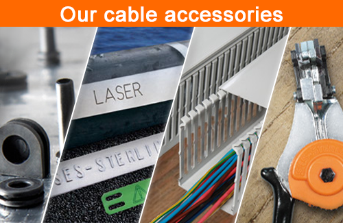 A wide range of cable accessories